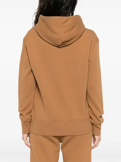 Autry Drawstring Hooded Knitwear With Ribbed Cuffs In Black