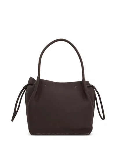 Tod's Medium Leather Bucket In Brown