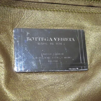 Pre-owned Bottega Veneta Intrecciato Brown Silver Gray Intrecciato Handbag Tote Bag ()
