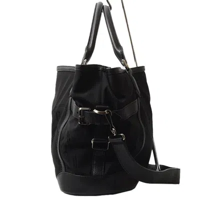Pre-owned Burberry Black Nylon Shoulder Bag Tote Bag ()