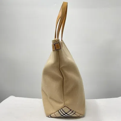 Pre-owned Burberry Blue Label Beige Tote Bag ()
