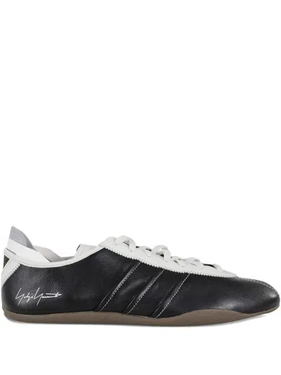 Y-3 Tokyo Leather Sneakers In Black