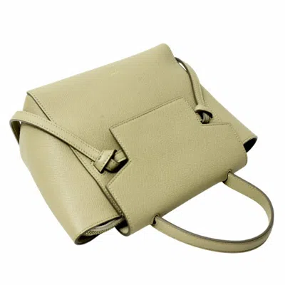 Pre-owned Celine Beige Leather Handbag Shoulder Bag ()