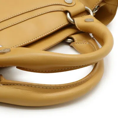 Pre-owned Celine Beige Leather Handbag Tote Bag ()
