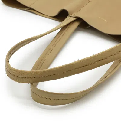 Pre-owned Celine Beige Leather Shoulder Bag Tote Bag ()