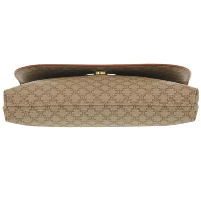Pre-owned Celine Beige Pvc Leather Shoulder Bag ()
