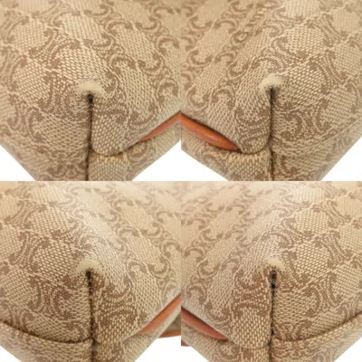Pre-owned Celine Beige Pvc Leather Shoulder Bag ()