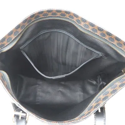 Pre-owned Celine Black Brown Pvc Tote Bag ()