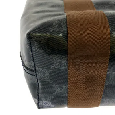 Pre-owned Celine Blue Brown Canvas Tote Bag ()