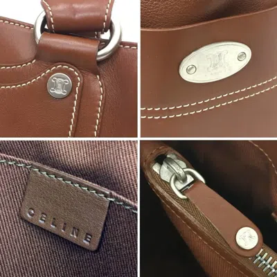 Pre-owned Celine Brown Leather Handbag Tote Bag ()