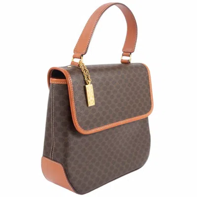 Pre-owned Celine Brown Pvc Leather Handbag Shoulder Bag ()
