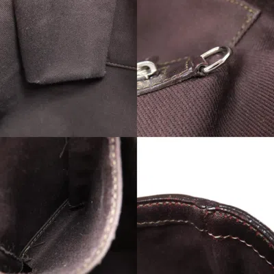 Pre-owned Celine Macadam Brown Canvas Tote Bag ()