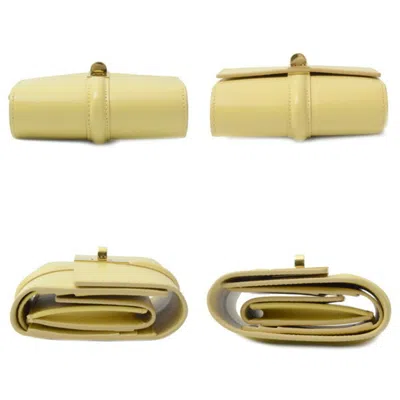 Pre-owned Celine Yellow Leather Wallet (tri-fold) ()