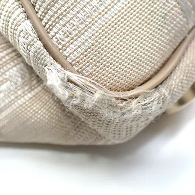 Pre-owned Chanel Beige New Travel Line Leather Tote Bag ()