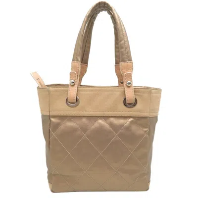 Pre-owned Chanel Canvas Pvc Tote Bag ()