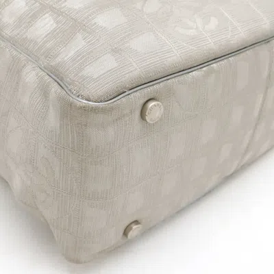 Pre-owned Chanel New Travel Line Silver New Travel Line Shoulder Bag Tote Bag ()
