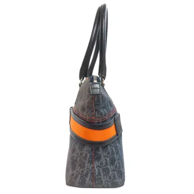 Pre-owned Dior Christian  Black Canvas Tote Bag ()