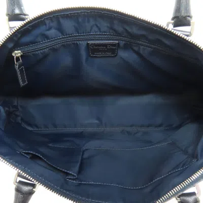Pre-owned Dior Christian  Black Canvas Tote Bag ()