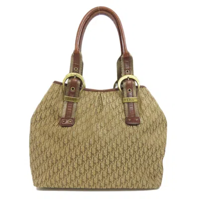 Pre-owned Dior Christian  Brown Canvas Tote Bag ()