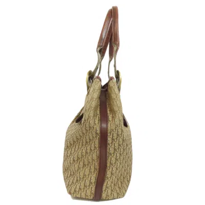 Pre-owned Dior Christian  Brown Canvas Tote Bag ()