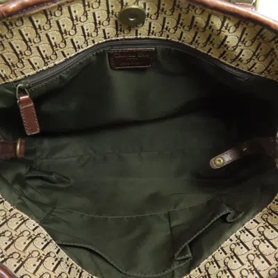 Pre-owned Dior Christian  Brown Canvas Tote Bag ()