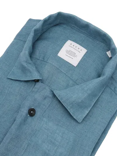 Xacus Camicia In Blue