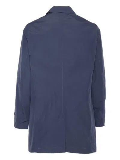 Camplin Field Jacket With Button Closure In Blue