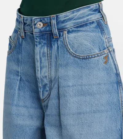 Jacquemus Le De-nimes Ovalo In Blue