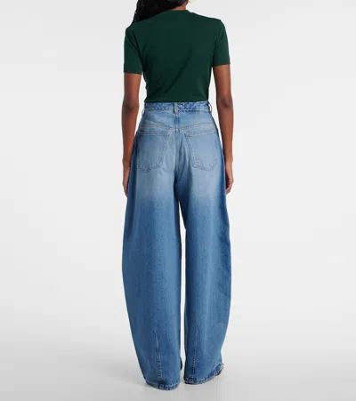 Jacquemus Le De-nimes Ovalo In Blue