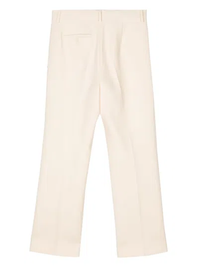Sportmax Romagna Tailored Trousers In Gray