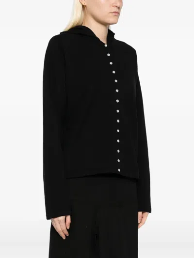 Agnès B. Button-up Jacket In Black