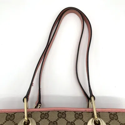 Pre-owned Gucci Beige Gg Canvas Tote Bag ()