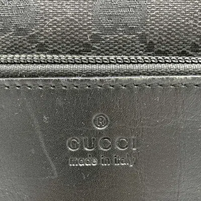 Pre-owned Gucci Black Gg Canvas Tote Bag ()