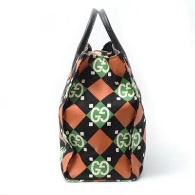 Pre-owned Gucci Gg Canvas Multi-color Pvc Leather Shoulder Bag Tote Bag ()