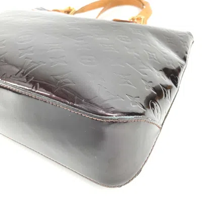 Pre-owned Louis Vuitton Amarante Purple Monogram Vernis Canvas Shoulder Bag Tote Bag ()