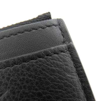 Pre-owned Louis Vuitton Black Noir Monogram Shadow Coin Purse/coin Case ()