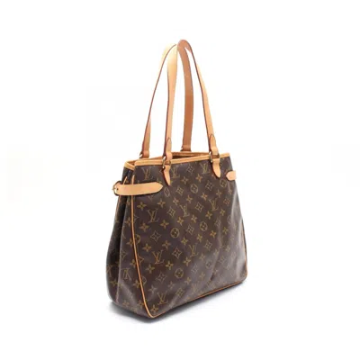 Pre-owned Louis Vuitton Brown Coated Canvas Pvc Leather Monogram Tote Bag ()