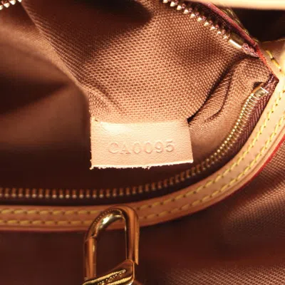 Pre-owned Louis Vuitton Brown Coated Canvas Pvc Leather Monogram Tote Bag ()