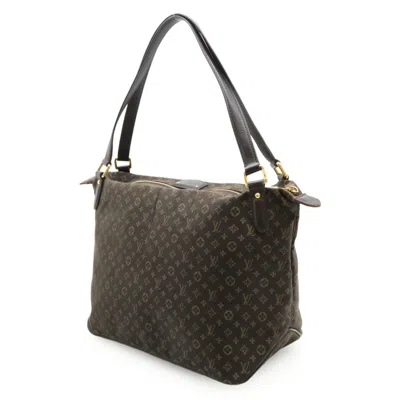 Pre-owned Louis Vuitton Brown Dark Brown Fusain Canvas Shoulder Bag Tote Bag ()
