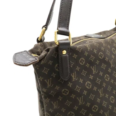 Pre-owned Louis Vuitton Brown Dark Brown Fusain Canvas Shoulder Bag Tote Bag ()