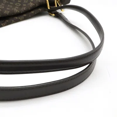 Pre-owned Louis Vuitton Brown Dark Brown Fusain Canvas Shoulder Bag Tote Bag ()