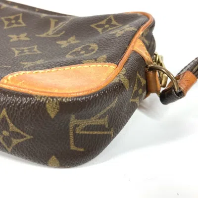 Pre-owned Louis Vuitton Brown Monogram Canvas Clutch Bag Pouch ()