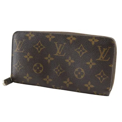 Pre-owned Louis Vuitton Brown Monogram Canvas Long Wallet (bi-fold) ()