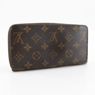 Pre-owned Louis Vuitton Brown Monogram Canvas Long Wallet (bi-fold) ()