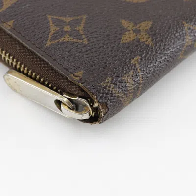 Pre-owned Louis Vuitton Brown Monogram Canvas Long Wallet (bi-fold) ()