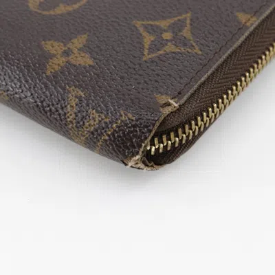 Pre-owned Louis Vuitton Brown Monogram Canvas Long Wallet (bi-fold) ()
