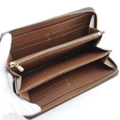 Pre-owned Louis Vuitton Brown Monogram Canvas Long Wallet (bi-fold) ()