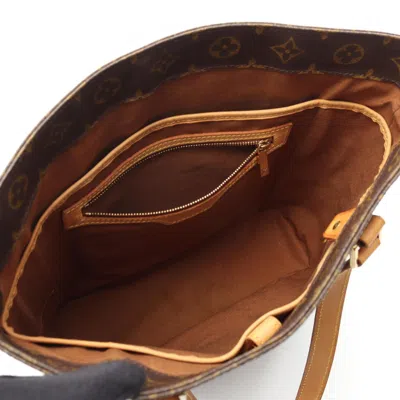 Pre-owned Louis Vuitton Brown Monogram Coated Canvas Pvc Leather Tote Bag ()