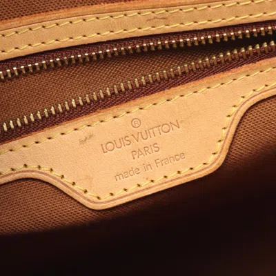 Pre-owned Louis Vuitton Brown Monogram Coated Canvas Pvc Leather Tote Bag ()
