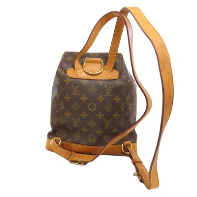 Pre-owned Louis Vuitton Brown Monogram Monogram Canvas Backpack ()